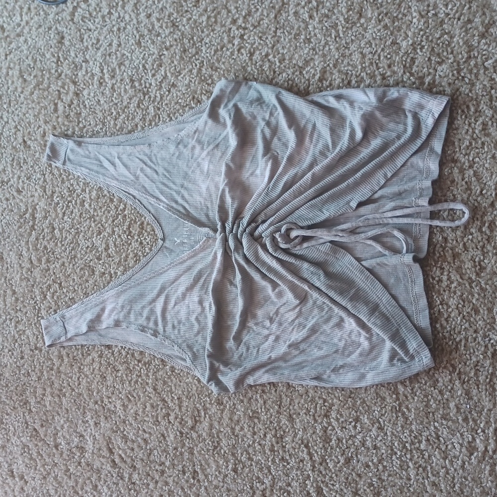 American Eagle Ribbed Crop Top